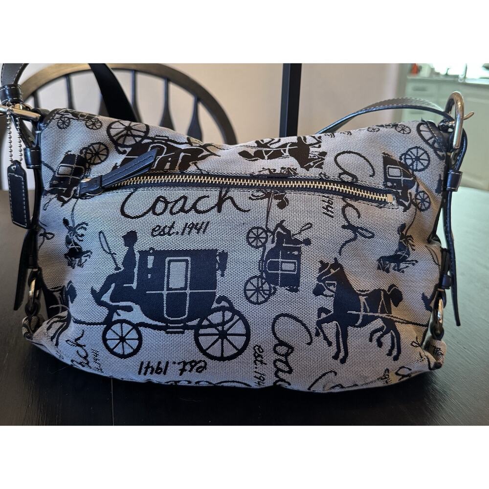 Coach Horse And Carriage Cargo Flap Bag - Picture 6 of 10